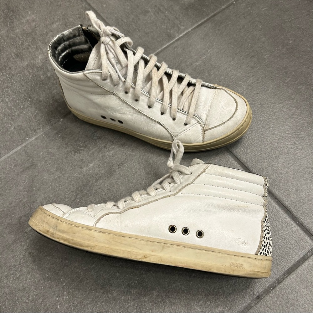 P448 Sneakers skate high top sneakers 37 white